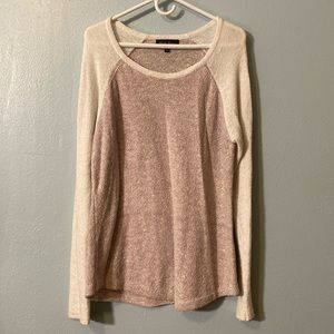 North River Outfitters Colorblock Raglan Tunic Sweater